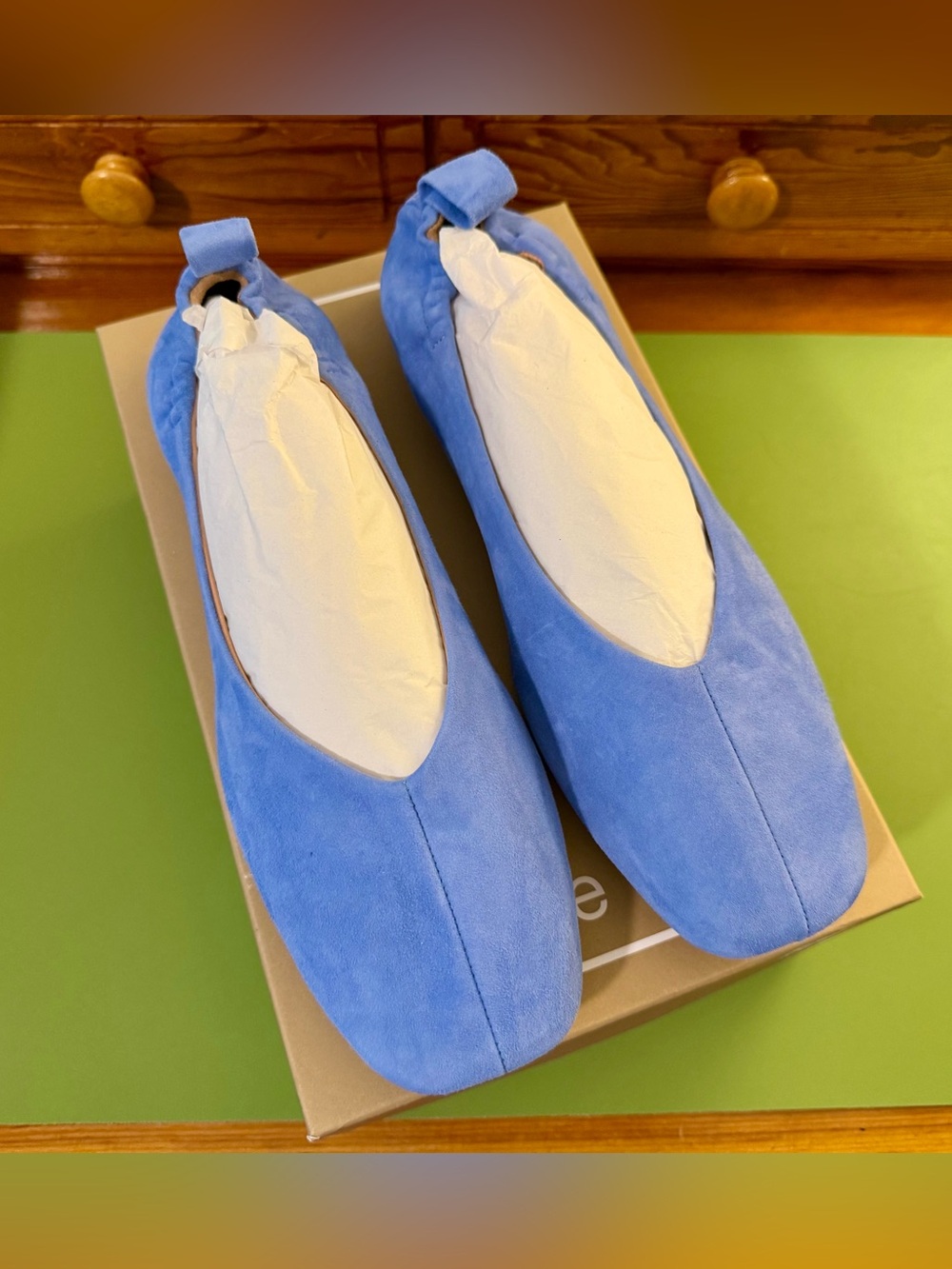 Dolce Vita Dusty Blue Suede Shoes, Size 9, NIB
